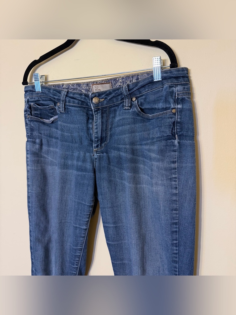 Denim Jeans Skinny Women’s 30” Paige Mid Rise